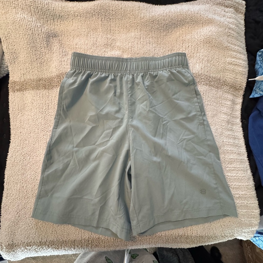 Layer 8 Sage Green/Grey Shorts